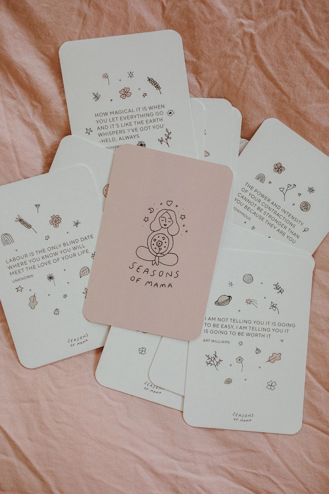 Pregnancy + Birth Affirmation Cards