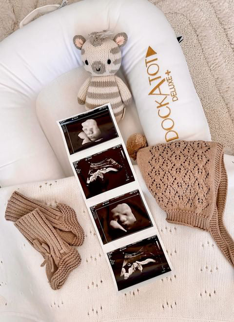 Thermal Pregnancy Announcement Photo Strip