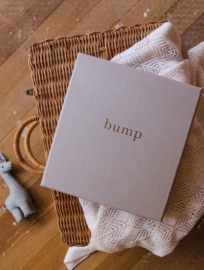 Bump. My Pregnancy Journal. Light Grey