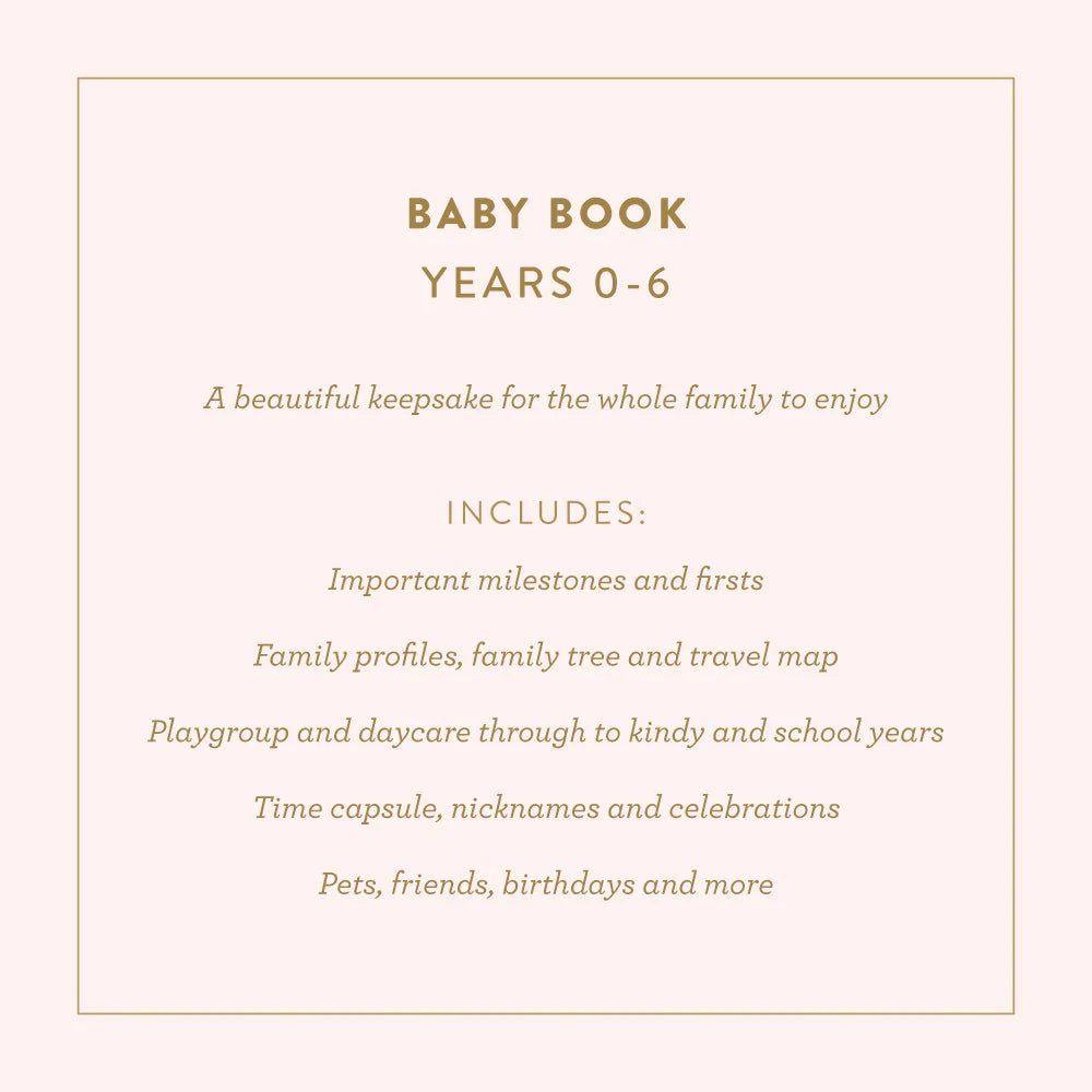 Fox &amp; Fallow Baby Book - Buttermilk