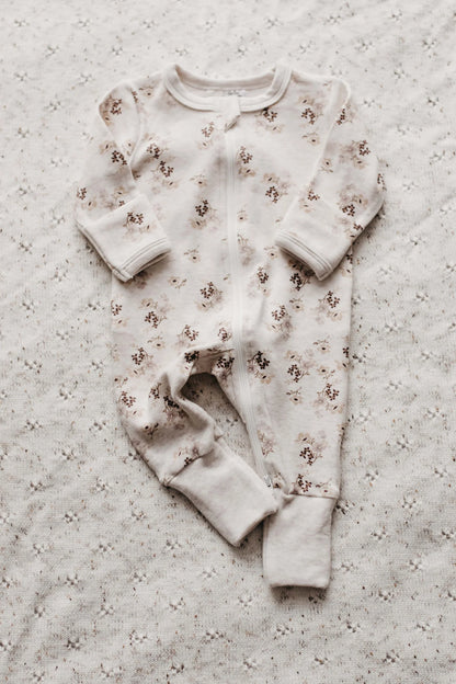 Bencer &amp; Hazelnut Posy Zip Suit