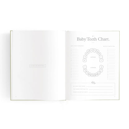 Mini Baby Book - Sage