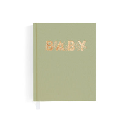 Mini Baby Book - Sage