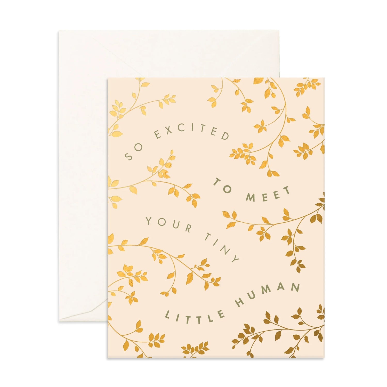 Little Human Vines Greeting Card