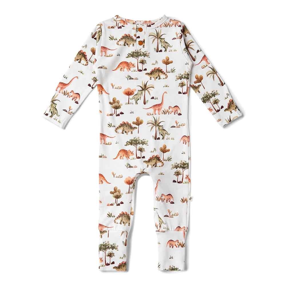 Snuggle Hunny Dino Organic Growsuit