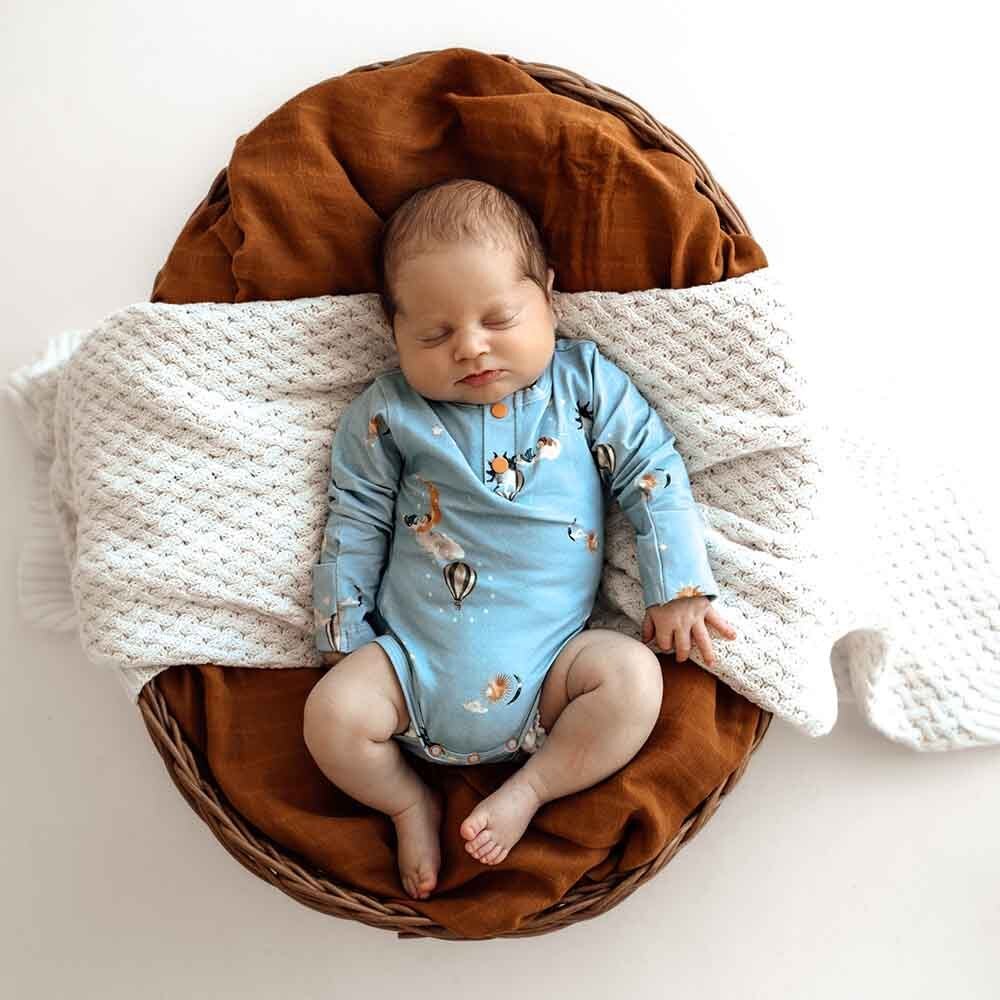 Snuggle Hunny Dream Long Sleeve Organic Bodysuit