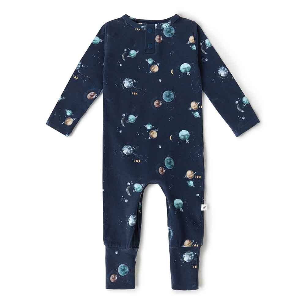 Snuggle Hunny Milky Way Organic Growsuit